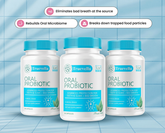 Oral Probiotic for Long-Lasting Fresh Breath By Truevella